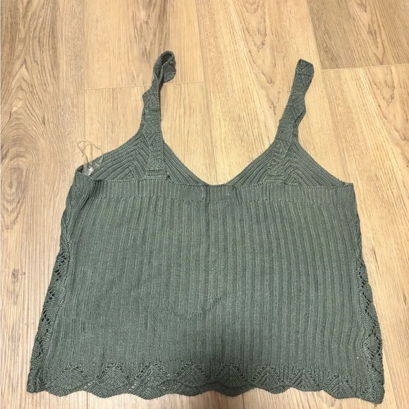 Ardene Green Knit Women's Top Size Medium - Picture 6 of 6